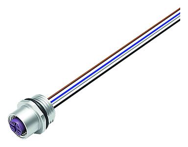 Automation Technology - Data Transmission--Female panel mount connector_766_4_L_vio