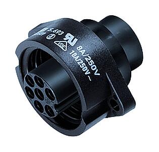 Power Connectors--Female panel mount connector_693_4_6C