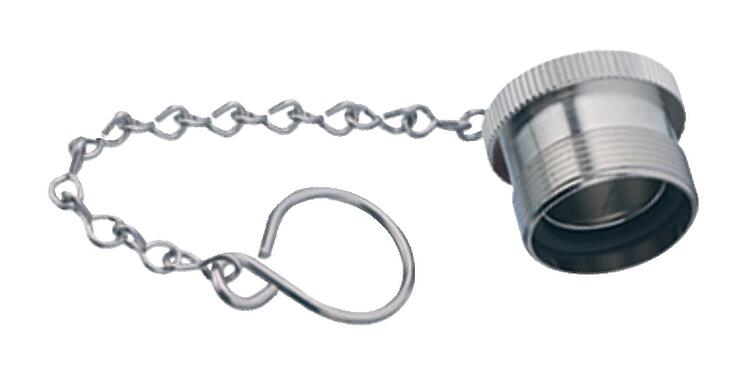 Illustration Protecting cap, IP67, for female connector, with chain