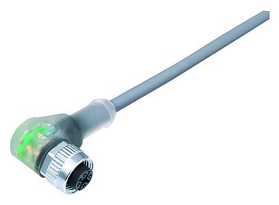 Technologie d’automatisation - capteurs et actionneurs--Connecteur femelle coudé_763_2_WD_DG_SK_trans_PVC