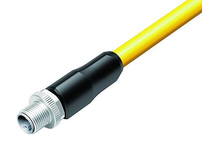 Technologie d’automatisation - alimentation en tension et électrique--Connecteur mâle_823_1_KS_u_PUR_yellow