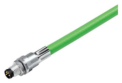 Automation Technology - Sensors and Actuators--Male panel mount connector_718_1_FS_Ethernet