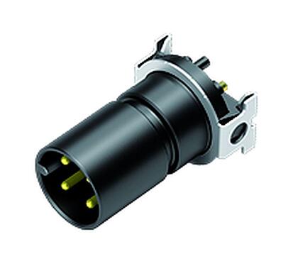 Illustration 09 0431 600 04 - M12 Male receptacle, Contacts: 4, unshielded, SMT, IP67
