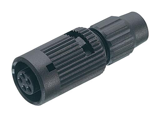 Ilustración 99 0980 102 04 - Bayoneta Conector de cable hembra, Número de contactos: 4, 4,0-5,0 mm, sin blindaje, soldadura, IP40