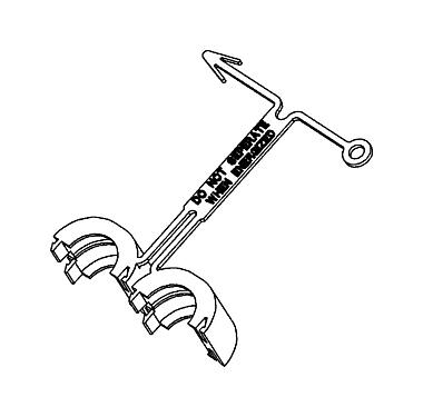 Dibujo a escala Manguito espaciador