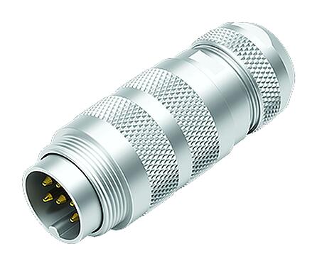 3D View 99 5113 60 05 - M16 Male cable connector, Contacts: 5 (05-a), 4.1-7.8 mm, shieldable, solder, IP68, UL, Short version