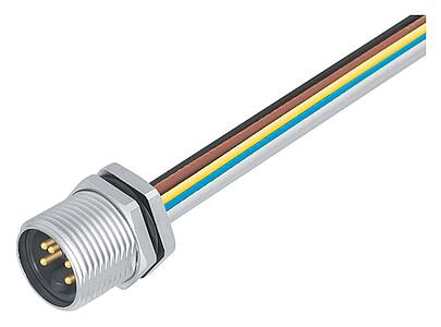 Automation Technology - Voltage and Power Supply--Male panel mount connector_820_3_FS_front