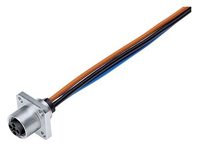 Technologie d’automatisation - alimentation en tension et électrique--Embase femelle, carré_813_4_FD_Vierkant