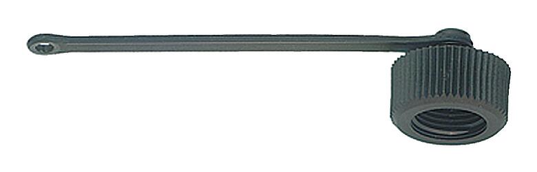 Illustration Protecting cap, IP67, with retaining strap