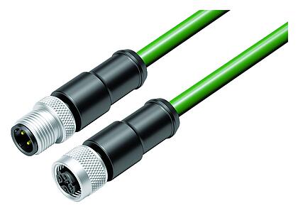 Technologie d’automatisation - transmission de données--Câble de raccordement connecteur mâle - connecteur femelle_VL_KS-77-4529_KD-4530-50704_green