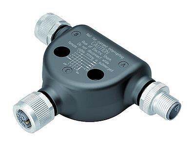 Tecnología de automatización - voltaje y fuente de alimentación--Distribuidor doble, distribuidor de T, macho - 2 tomas_823_T-Verteiler_SDS