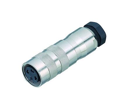 Illustration 99 5610 09 04 - M16 Connecteur femelle, Contacts: 4 (04-a), 6,0-8,0 mm, blindable, souder, IP67, UL