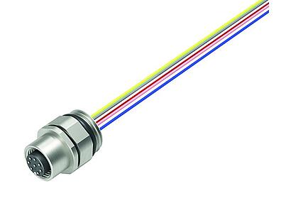 Technologie d’automatisation - capteurs et actionneurs--Embase femelle_763_4_FD_pos_VA_Li_8pol