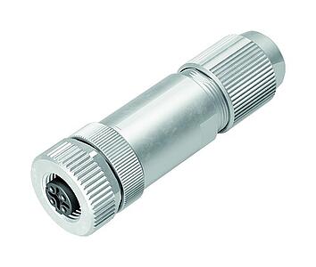 Tecnología de automatización -  transmisión de datos--Conector de cable hembra_825_2_KD_met_nDS_4pol