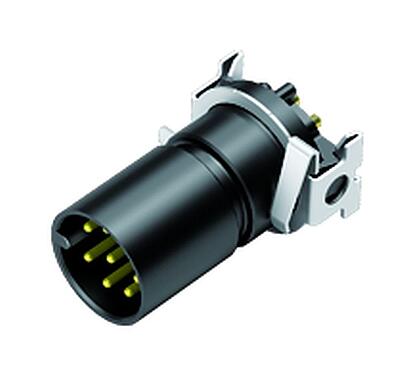 Illustration 09 0433 601 05 - M12 Male receptacle, Contacts: 5, shieldable, SMT, IP67