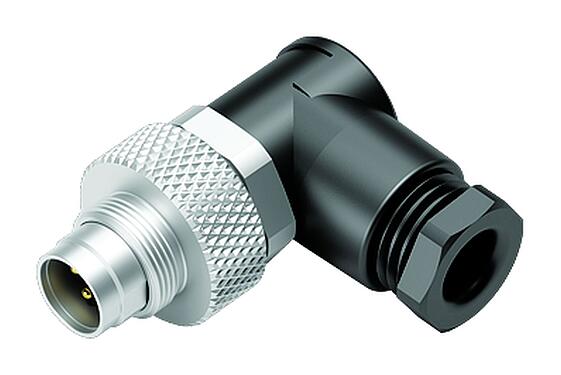 Illustration 99 0413 70 05 - M9 Male angled connector, Contacts: 5, 3.5-5.0 mm, unshielded, solder, IP67