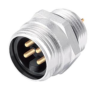 Automation Technology - Voltage and Power Supply--Male panel mount connector_820_3_FS_TL_vh