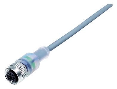 Automation Technology - Sensors and Actuators--Female cable connector_763_2_KD_SK_LED_PVC
