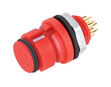 Connectors for medical applications--Female panel mount connector_620_4_FD_rot