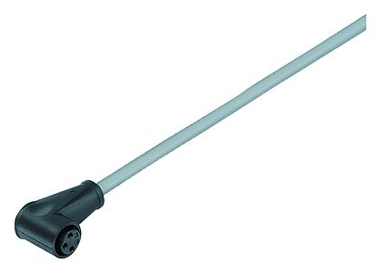 Automation Technology - Sensors and Actuators--Female angled connector_718_2_WD_SI_nT_PVC