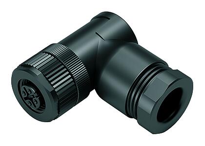 Automation Technology - Sensors and Actuators--Male duo connector - female angled connector_713_2_WD_Duo_6Kant_Ku