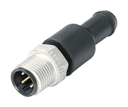 Illustration 77 9835 0000 00004 - M12 Fiche de connexion, Contacts: 4, non blindé, IP69K, Profibus, PUR