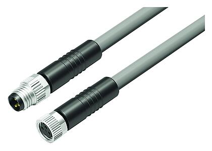 Automation Technology - Sensors and Actuators--Connecting cable male cable connector - female cable connector_VL_KS-77-3405_KD-77-3406_3pol