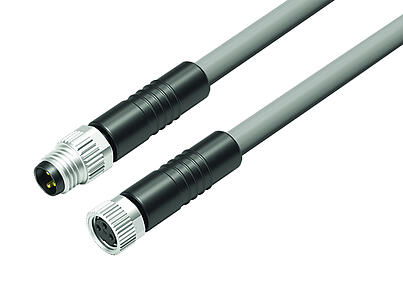 Automation Technology - Sensors and Actuators--Connecting cable male cable connector - female cable connector_VL_KS-77-3405_KD-77-3406_3pol