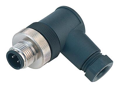 Automation Technology - Voltage and Power Supply--Male angled connector_815_1_W