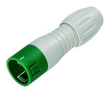 Connectors for medical applications-Snap-In IP67 (miniature)-Male cable connector_720_1_KS_MED_gruen