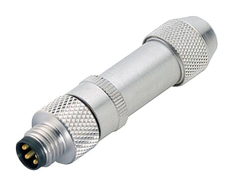 Ilustración 99 3361 00 03 - M8 Conector de cable macho, Número de contactos: 3, 3,5-5,0 mm, blindable, soldadura, IP67, UL
