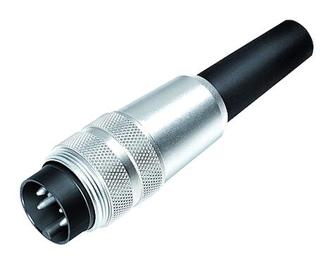 Illustration M16 Male cable connector, Contacts: 19 (19-a), 3.0-6.0 mm, unshielded, solder, IP40