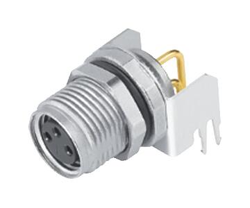 Automation Technology - Sensors and Actuators--Female panel mount connector_718_4_FD_Wi_front_schirm