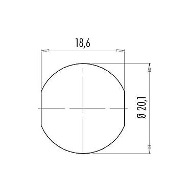 Instructions de montage / Découpe du panneau Snap-In Adaptateur, non blindé