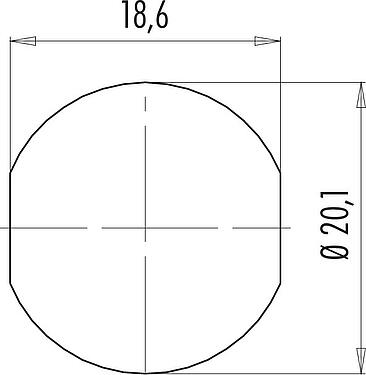 Assembly instructions / Panel cut-out Snap-In Adapter, unshielded, VDE, Front mounting