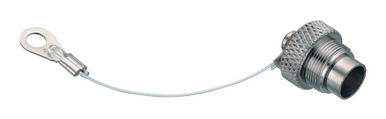 Illustration 08 0352 000 001 - M9 IP67 - Protection cap for flange socket