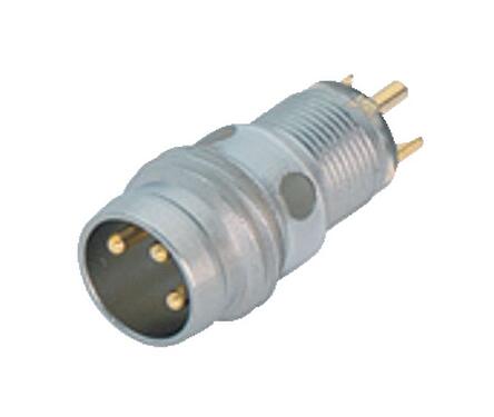 Illustration 86 6919 0002 00704 - M8 Male receptacle, Contacts: 4, unshielded, solder, IP65