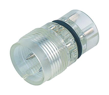 Illustration 09 0441 00 04 - M18 Male receptacle, Contacts: 4, unshielded, solder, IP67