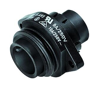 Power Connectors--Male panel mount connector_693_3_6C