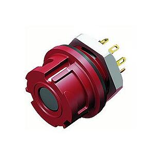 Miniature Connectors--Female panel mount connector_770_2_FD_l_black_red