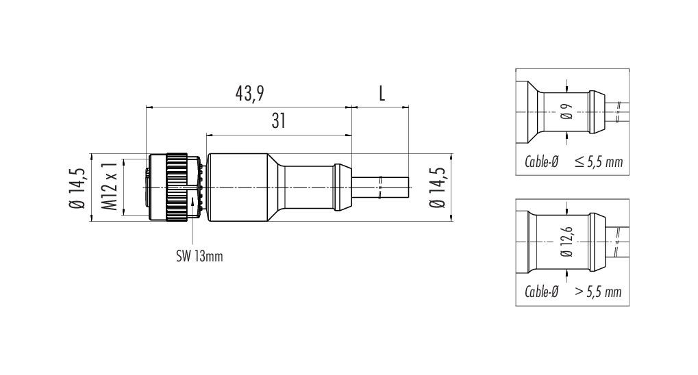 77 9753 3530 64708-0500  binder M12/RJ45 Connecting cable female cable  connector - RJ45 connector, Contacts: 8, shielded, molded/crimp, IP67,  Ethernet CAT5e, TPE, black, 4 x 2 x AWG 24, 5 m