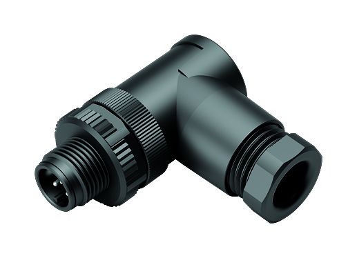 Ilustración 99 0437 69 05 - M12 Conector macho en ángulo, Número de contactos: 5, 6,0-8,0 mm, sin blindaje, tornillo extraíble, IP67, UL 2238