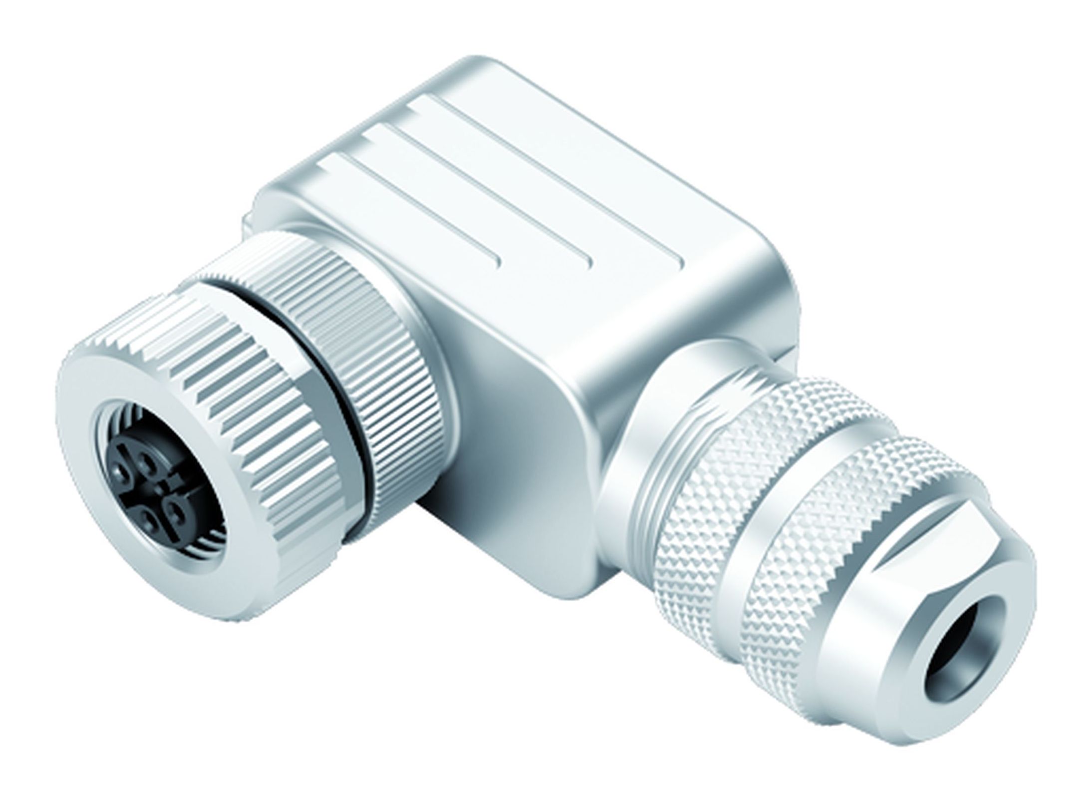 99 1430 822 04 | binder M12 Female angled connector, Contacts: 4  