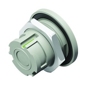 Connectors for medical applications--Female panel mount connector_770_2_FD_vv_tl_white