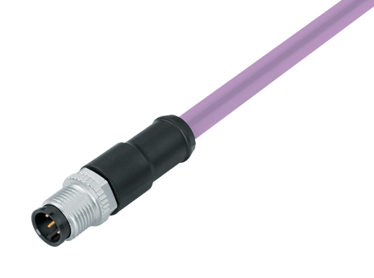 77 2529 0000 507050200 binder M12 Male cable connector, Contacts 5