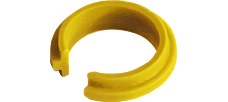 Illustration 62 1369 100 002 - Marking ring yellow similar RAL 1018, VPE 100, Material: POM
